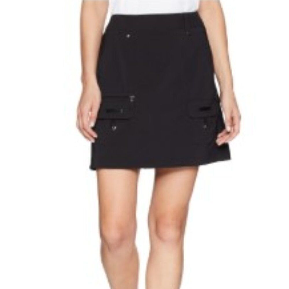 Jamie Sadock Women's Airwear LightWeight Black Mini Skort in Size 0